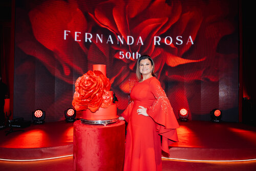 Fernanda Rosa comemora 50 anos com elegante festa, em Porto Alegre ...